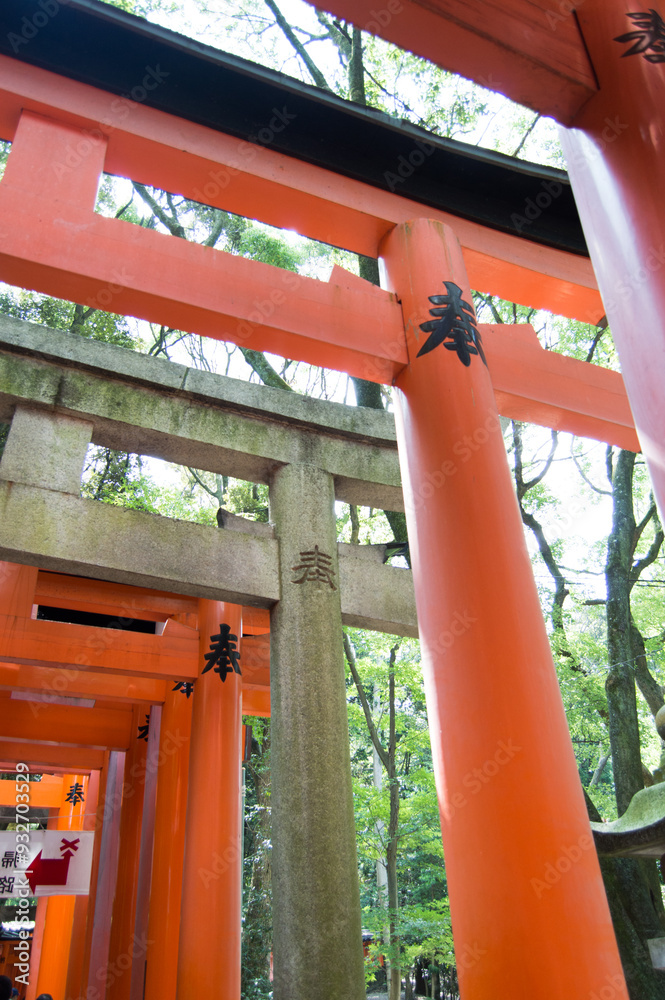 Japan temple gate Japan temple gate