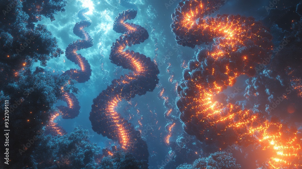 Abstract Fire & Ice. Abstract Fire & Ice.