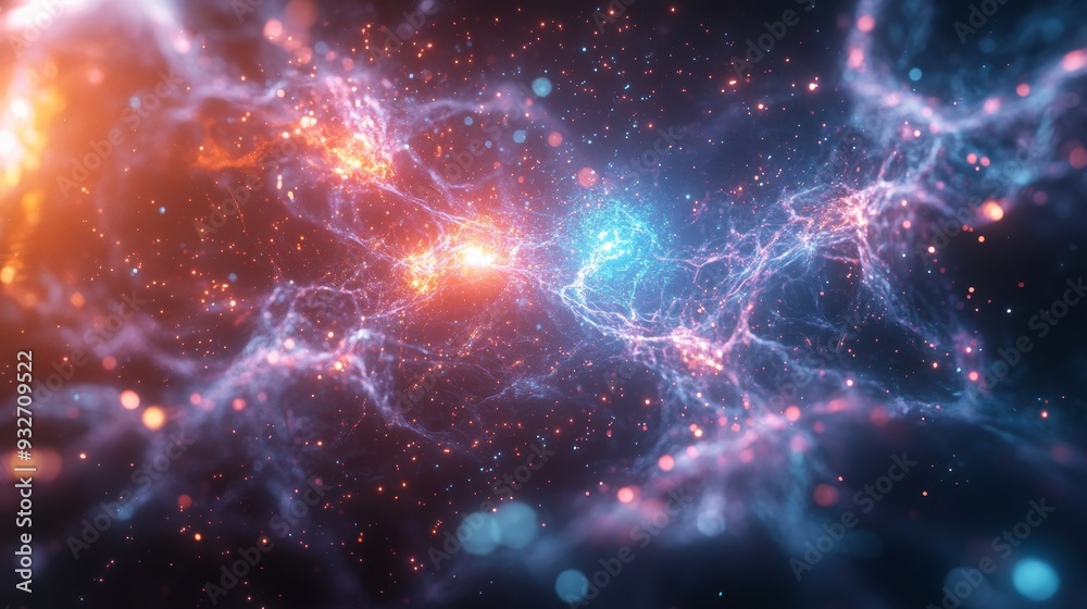Abstract Nebula Glow. Abstract Nebula Glow.