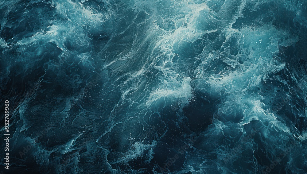 Obraz premium Ocean Waves Abstract