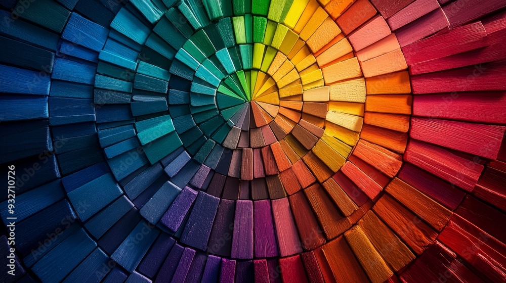 Obraz premium Rainbow Color Palette.