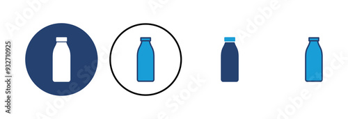 Bottle icon vector. bottle vector icon