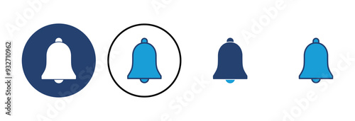 Bell Icon vector. Notification icon for your web site design