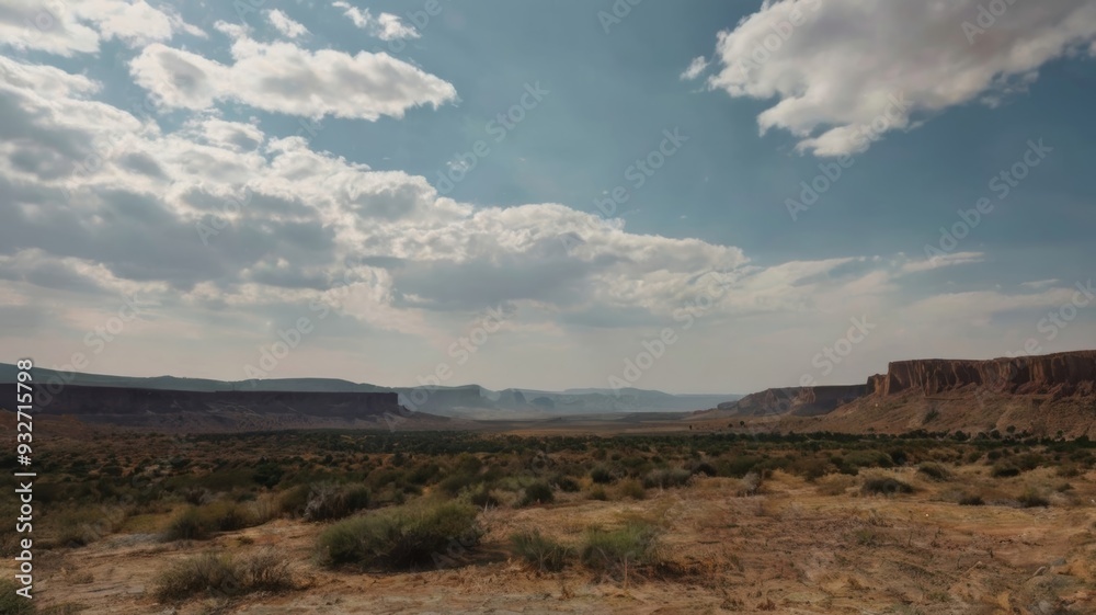 Scenic view of landscape against sky Scenic view of landscape against sky