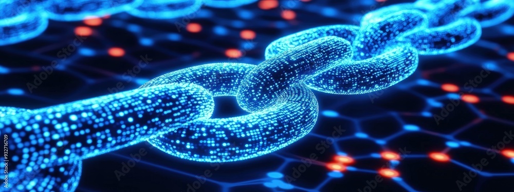 Blockchain ledger, interconnected nodes, transparent layers, soft ambient lighting Blockchain ledger, interconnected nodes, transparent layers, soft ambient lighting
