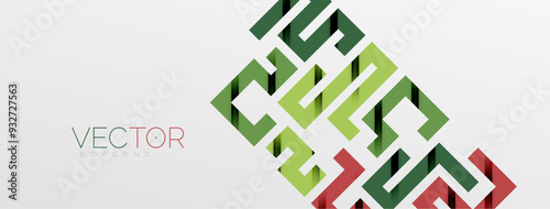 Color bend lines with shadow texture effect. Vector Illustration For Wallpaper, Banner, Background, Card, Book Illustration, landing page