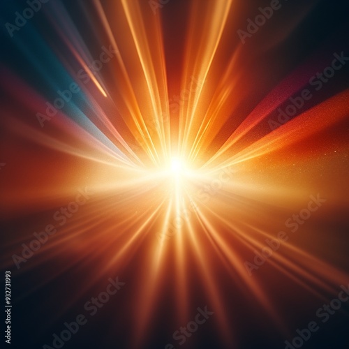 abstract background with rays