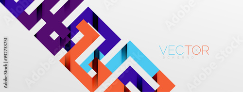 Color bend lines with shadow texture effect. Vector Illustration For Wallpaper, Banner, Background, Card, Book Illustration, landing page