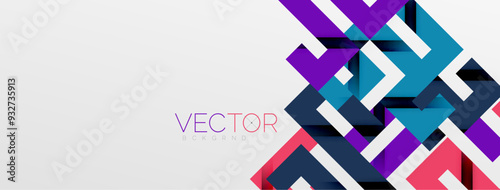 Color bend lines with shadow texture effect. Vector Illustration For Wallpaper, Banner, Background, Card, Book Illustration, landing page