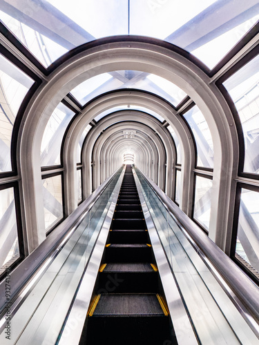 Canvas Print View from Umeda Sky Building in Osaka, Japan