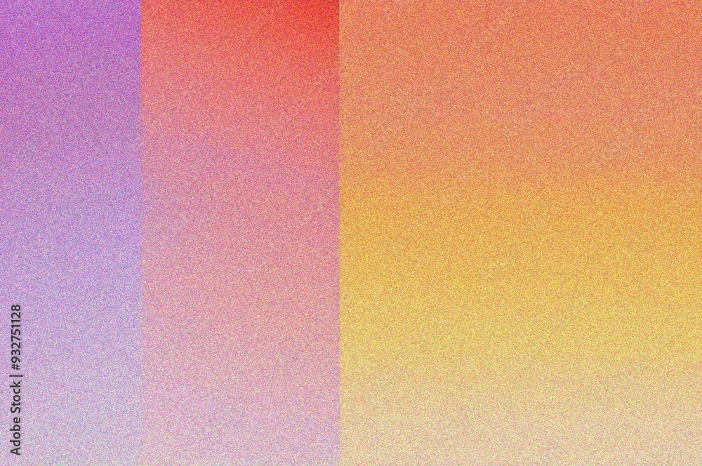 Fototapeta premium Yellow orange blue purple pastel color blurry and grain abstract gradient background texture. artistic illustration of the trendy colorful decoration. a design element for wallpaper.