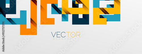 Color bend lines with shadow texture effect. Vector Illustration For Wallpaper, Banner, Background, Card, Book Illustration, landing page