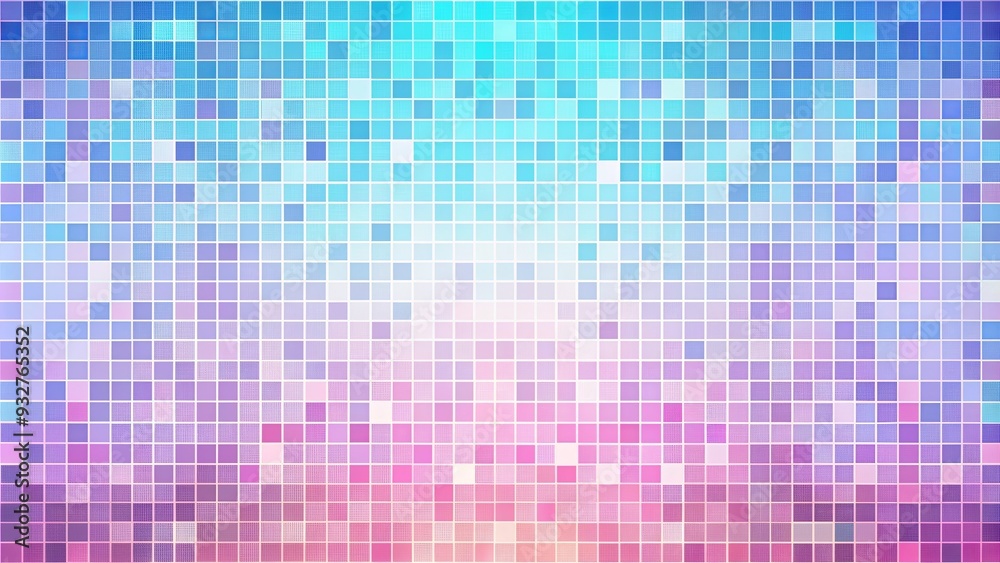 Pastel background with pixelated squares in blue, purple, and pink shades, perfect for a retro design Pastel background with pixelated squares in blue, purple, and pink shades, perfect for a retro design
