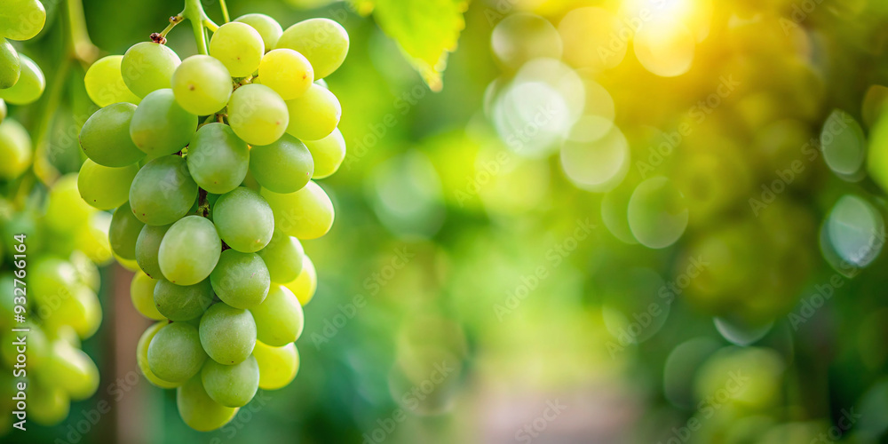 Green grape in full depth of field Green grape in full depth of field