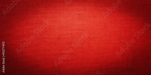 Vibrant red canvas background perfect for artistic projects photo