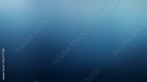 Slate Blue Color Gradient Background with Deep  Cool Tones and Smooth Blending