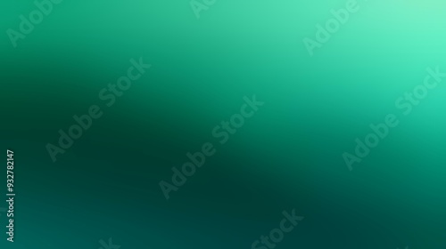Emerald Green Color Gradient Background with Rich Shading and Deep, Forest-Inspired Tones