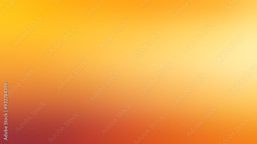 Obraz premium Saffron Color Gradient Background with Rich, Golden Tones and Smooth Shading