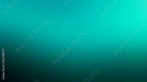 Teal Color Gradient Background with Deep, Cool Tones and Smooth Transitions