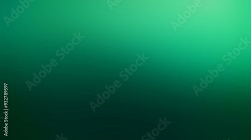 Emerald Green Color Gradient Background with Rich Shading and Deep, Forest-Inspired Tones