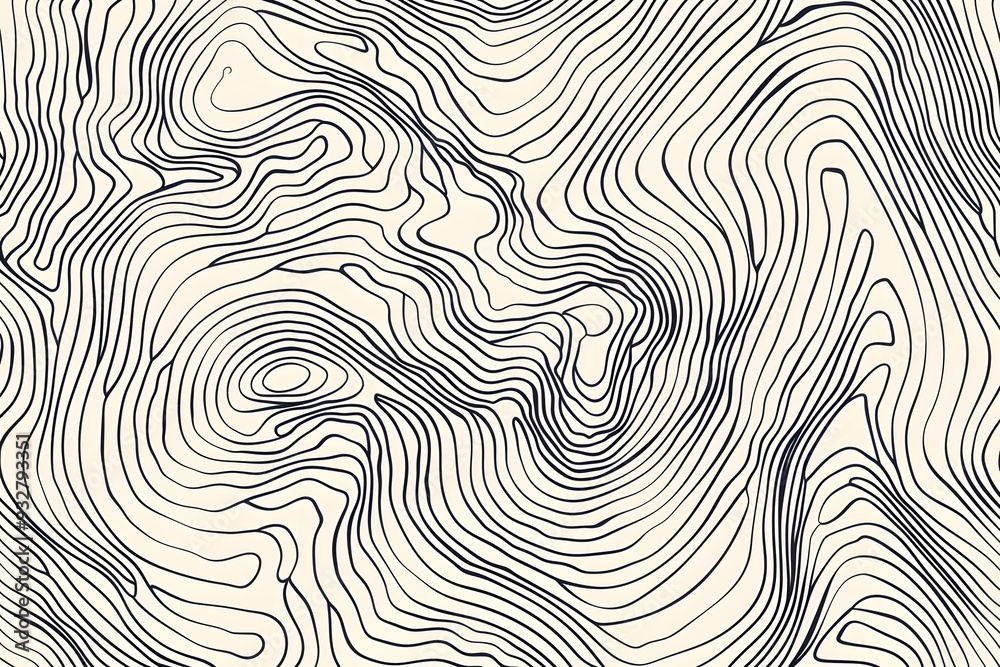 Topographic line patterns, a topography map background with contour lines in a vector illustration. Topographical line art texture. High contrast black and white background. Flat design. Topographic line patterns, a topography map background with contour lines in a vector illustration. Topographical line art texture. High contrast black and white background. Flat design.
