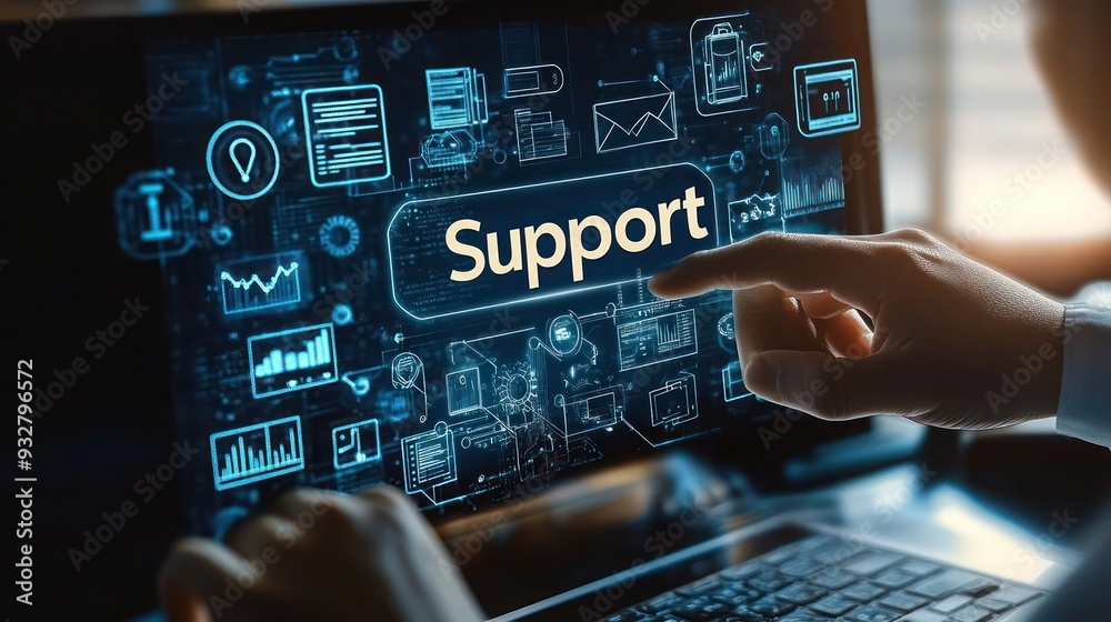 Call center business technology, Service support customer help call center Business technology button on virtual screen. Technical support customer service call center 24-7 internet business concept. Call center business technology, Service support customer help call center Business technology button on virtual screen. Technical support customer service call center 24-7 internet business concept.