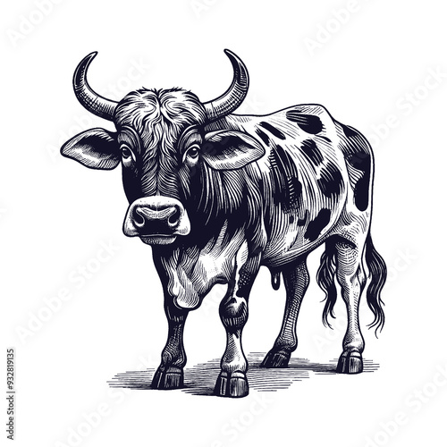 cow vector