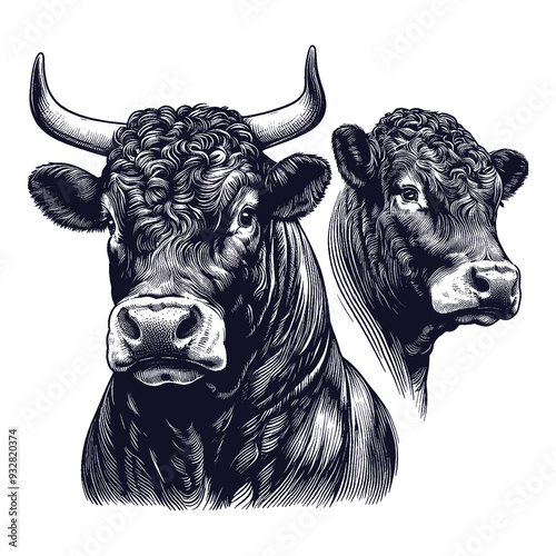 cow vector