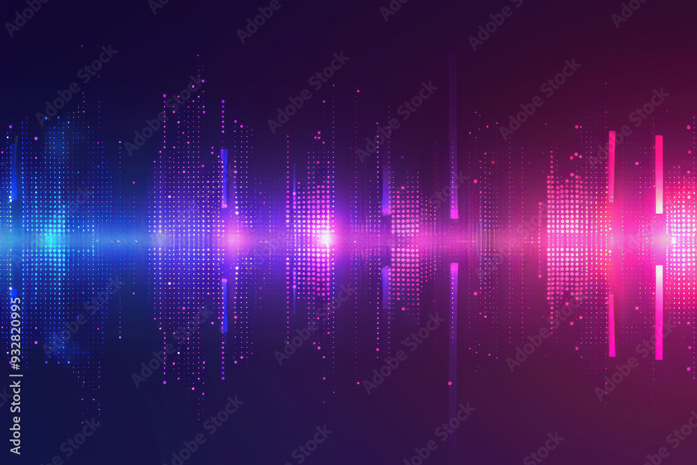 Futuristic Blue and Purple Background Illustration Futuristic Blue and Purple Background Illustration