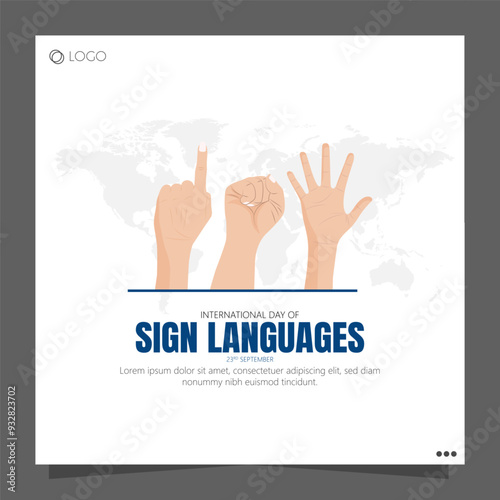 Sign Language Day, celebrated annually on September 23rd, raises awareness about the importance of sign languages