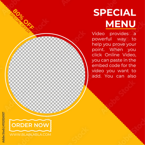 Circular Design for Discount Offer