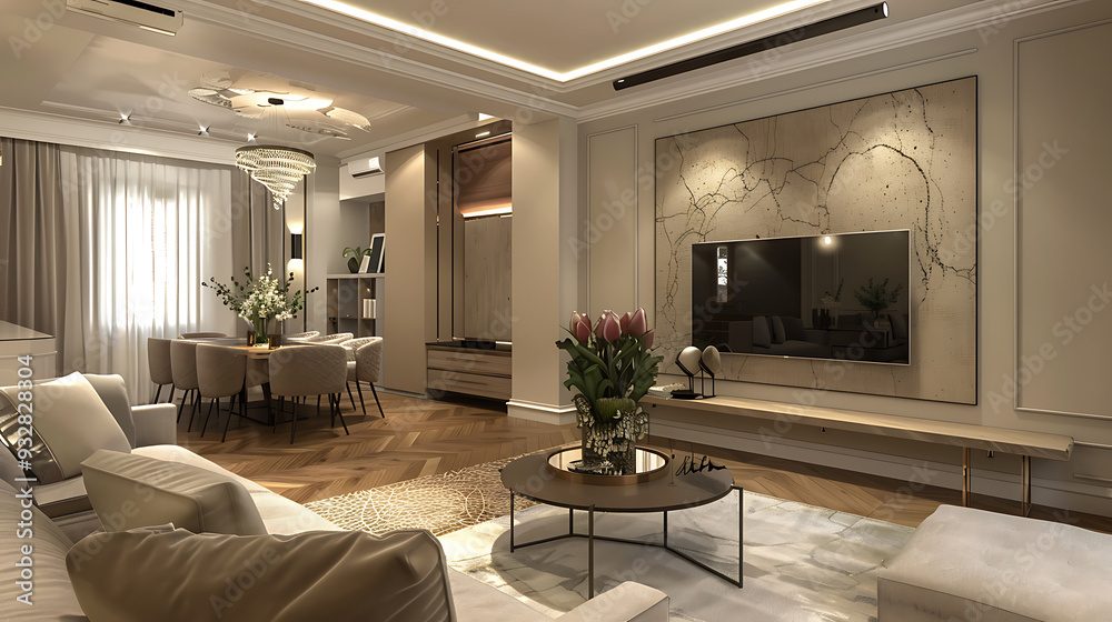 Fototapeta premium room interior