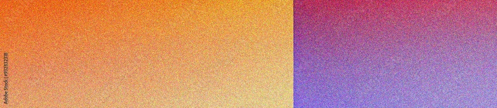 Fototapeta premium blue, red, orange, yellow, purple grainy background, noisy pastel color gradient banner, textured poster header cover backdrop design