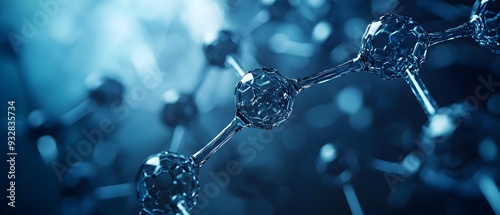 Engineered Nanomaterials in Advanced Nanotechnology Processes and Techniques Highlighting the Complex Molecular and Atomic Structures Created through Innovation in Science and Technology photo