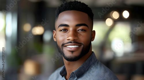 A young African American ma...