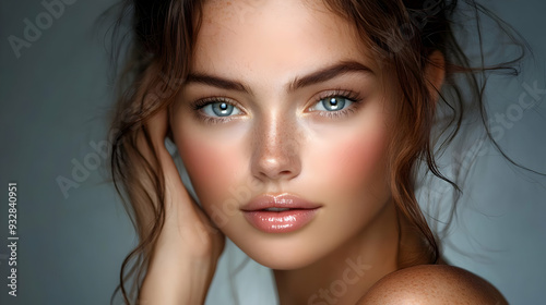 Close-up portrait of a beau...