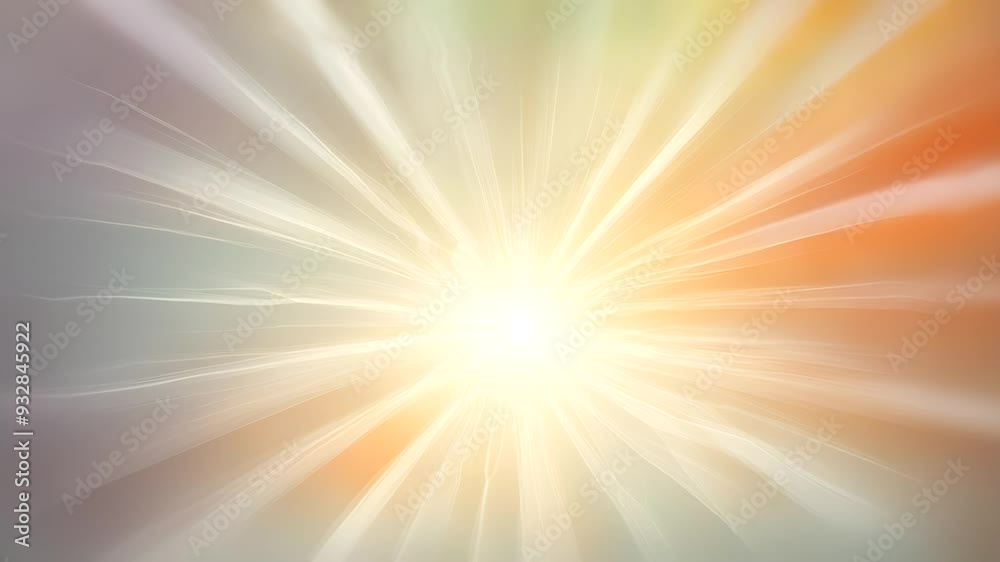 Abstract Light Rays with Orange and Yellow Hues Abstract Light Rays with Orange and Yellow Hues