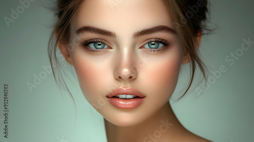 Close-up portrait of a youn...