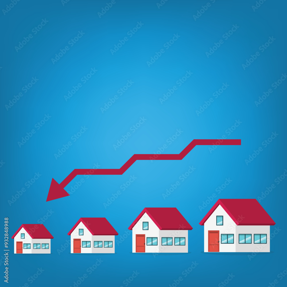Housing price falling down Housing price falling down