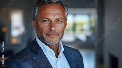 Confident businessman in a ...