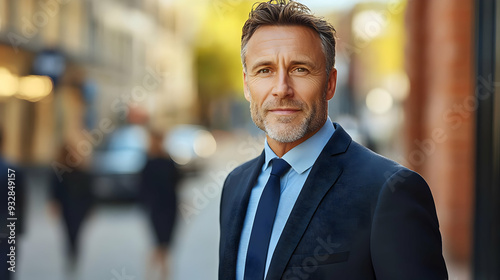 Confident businessman in a ...