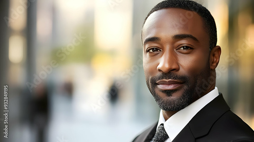 Confident businessman in a ...