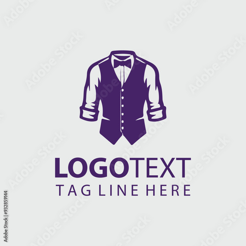 Man Dress Logo Illustrations