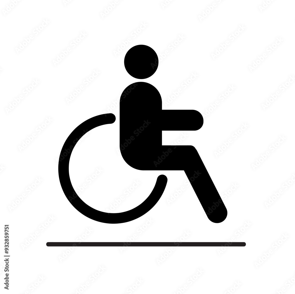 Parking sign and Restroom icon vector Parking sign and Restroom icon vector