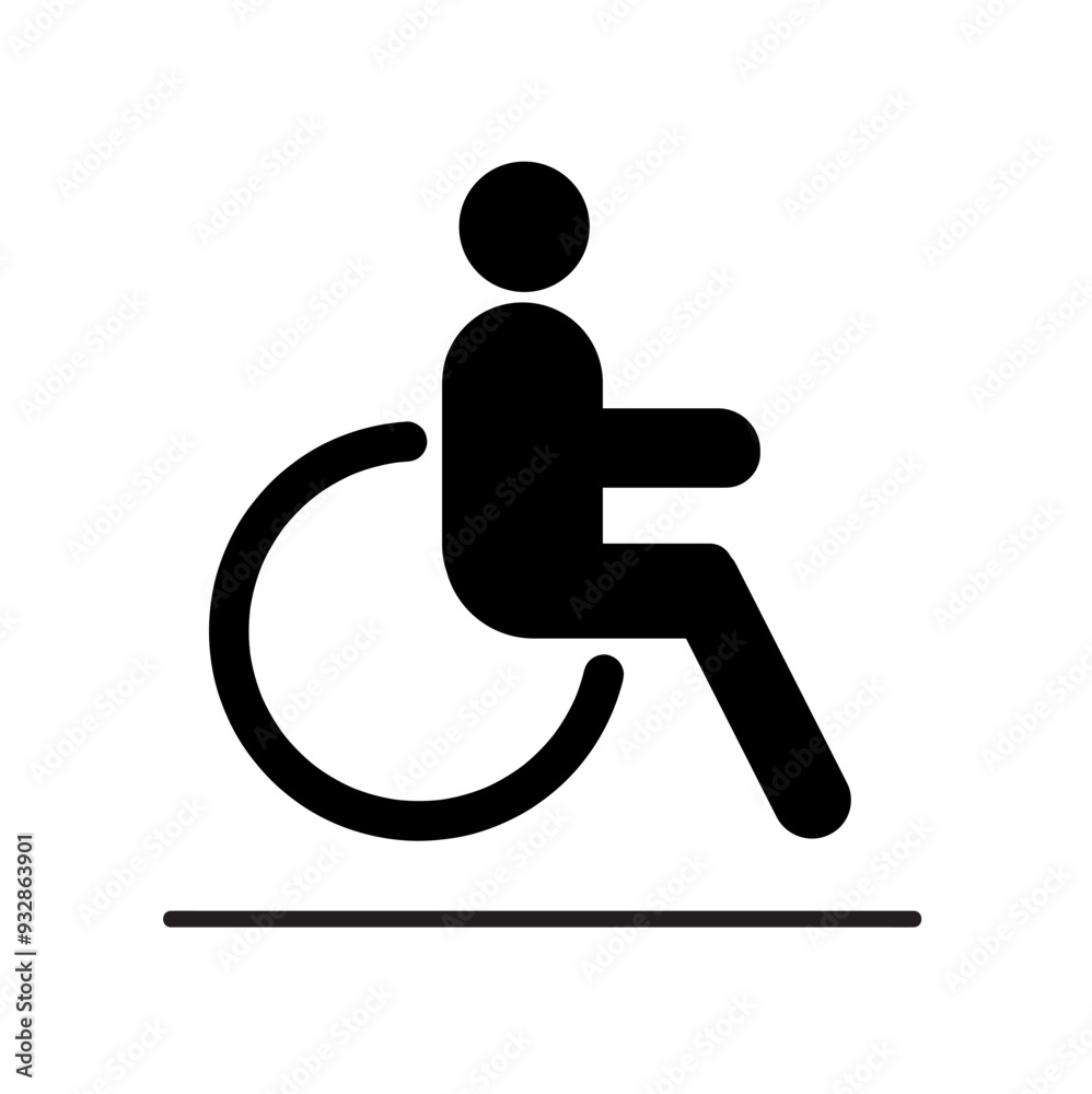 Parking sign and Restroom icon vector Parking sign and Restroom icon vector