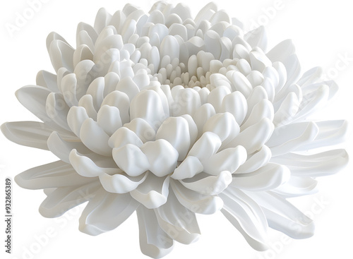 white chrysanthemum