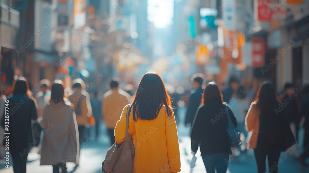 blurred for background Crowd of people on the street people walking on the city street A blurry people walking Urban social concept Abstract urban background with blurred buildings and : Generative AI blurred for background Crowd of people on the street people walking on the city street A blurry people walking Urban social concept Abstract urban background with blurred buildings and : Generative AI