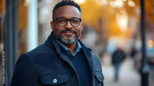 Portrait of a smiling man i...