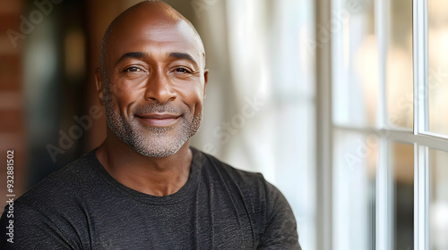 Portrait of a smiling middl...