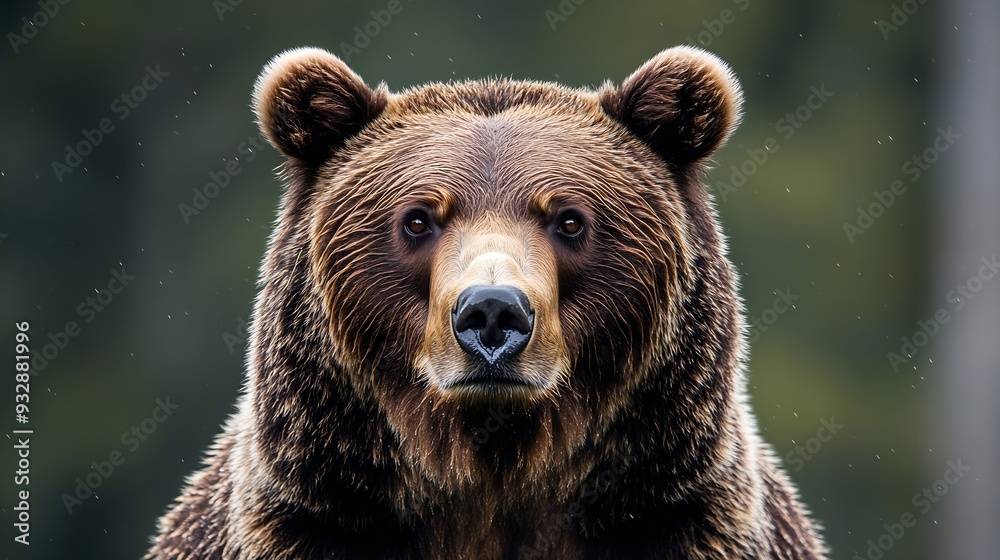 Grizzly Bears in Yellowstone National Park Wyoming in Spring : Generative AI Grizzly Bears in Yellowstone National Park Wyoming in Spring : Generative AI
